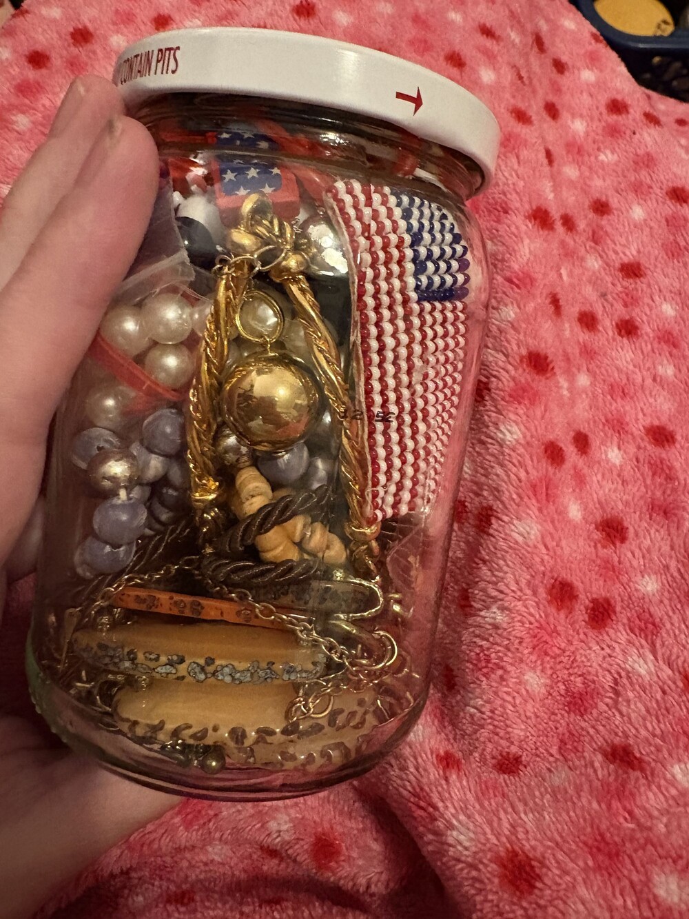 Premium Mystery Jewelry Jar with 50+ Mixed wearable whimsical and Boho Jewelry4